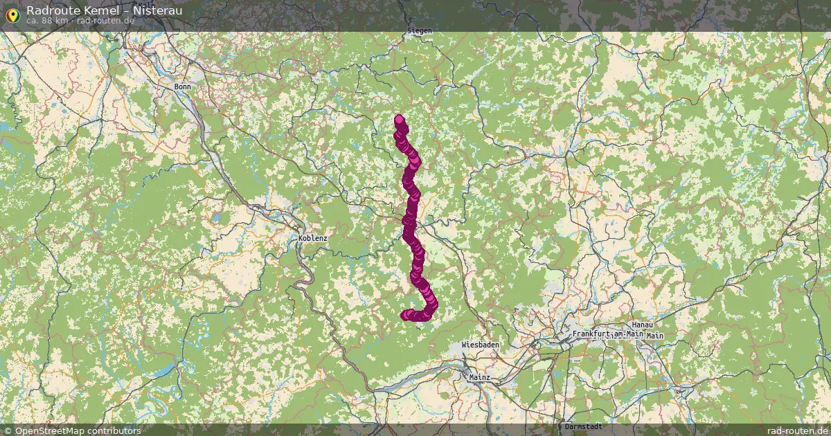 Radtour Kemel – Nisterau