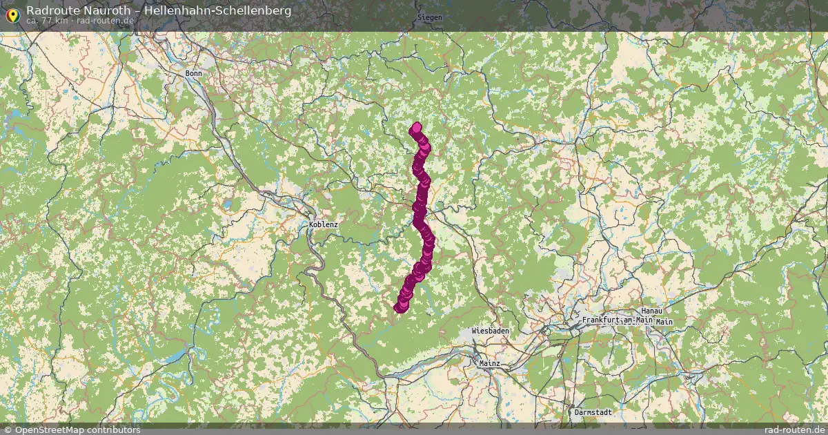 Radtour Nauroth – Hellenhahn-Schellenberg