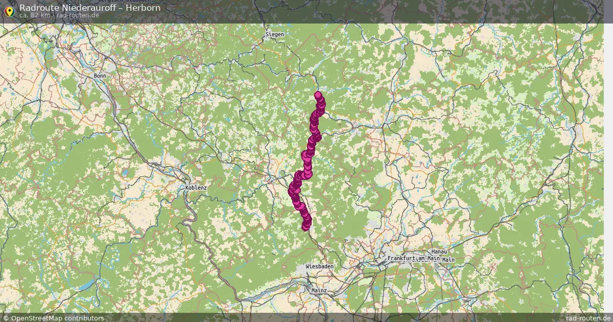 Radtour Niederauroff – Herborn