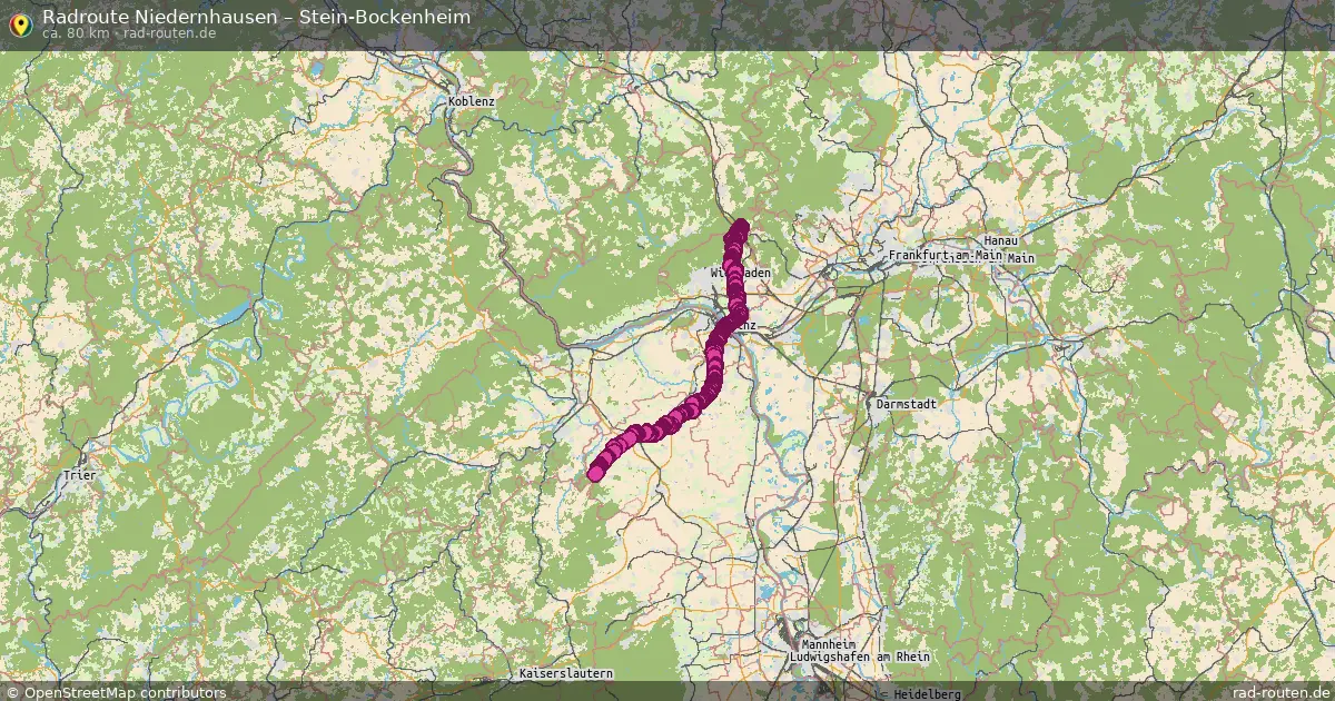 Radtour Niedernhausen – Stein-Bockenheim