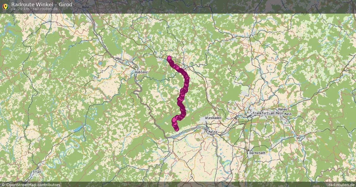 Radtour Winkel – Girod