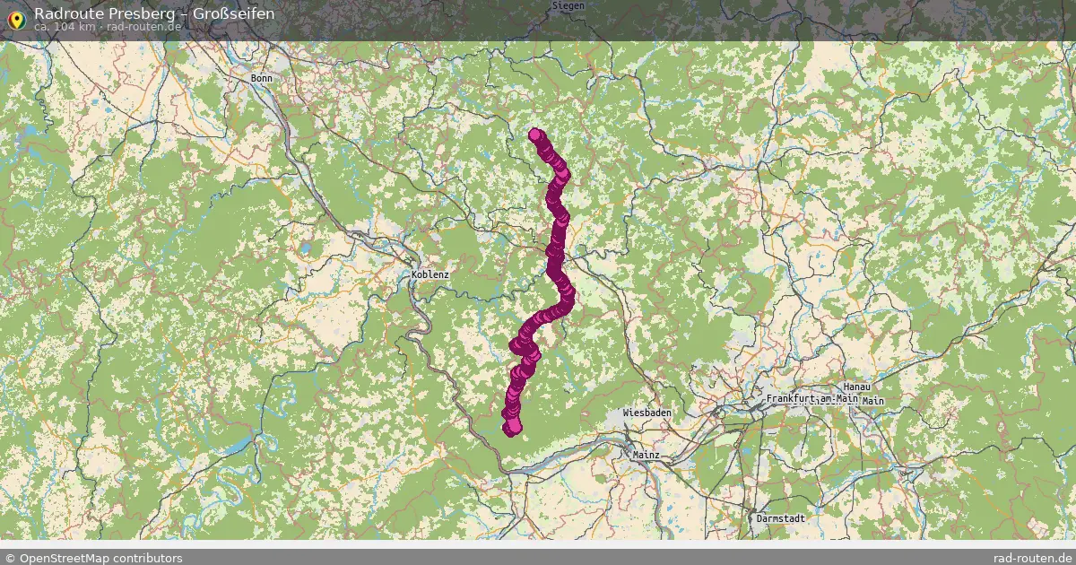 Radtour Presberg – Großseifen