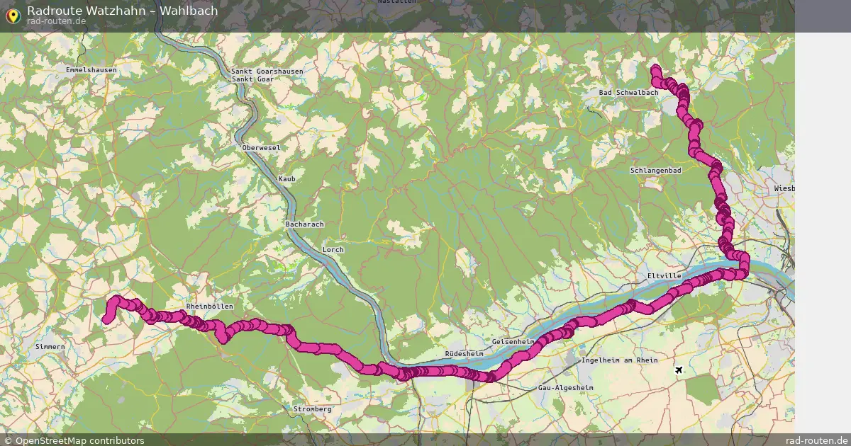 Fahrradroute Watzhahn – Wahlbach