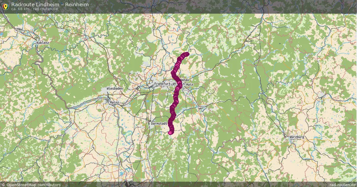 Radtour Lindheim – Reinheim