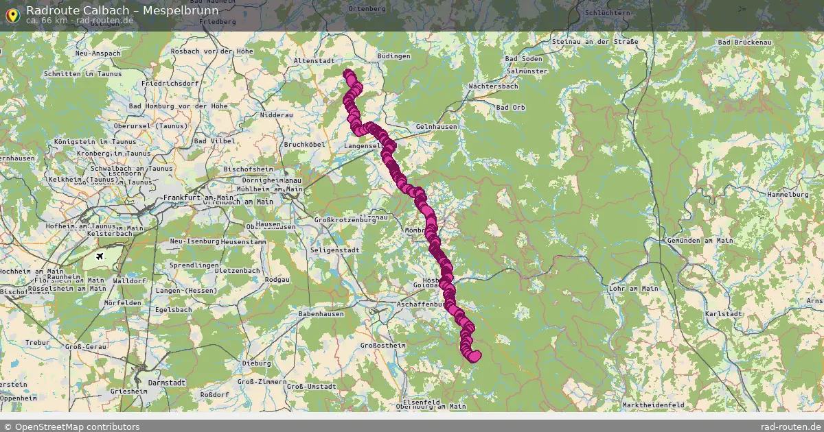 Radtour Calbach – Mespelbrunn
