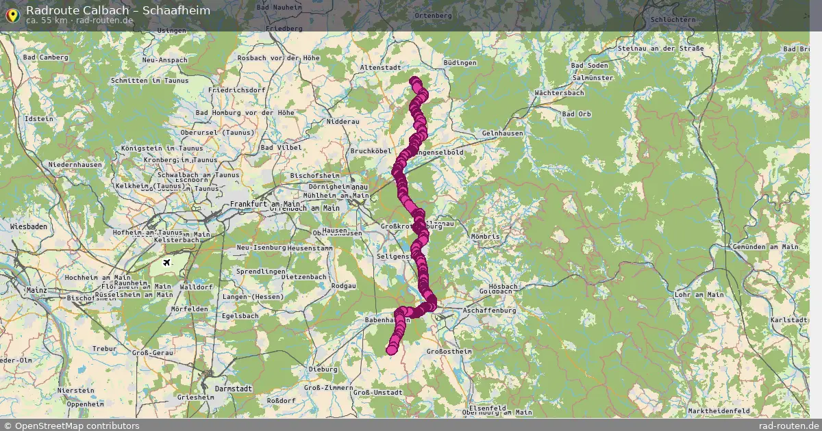 Radtour Calbach – Schaafheim