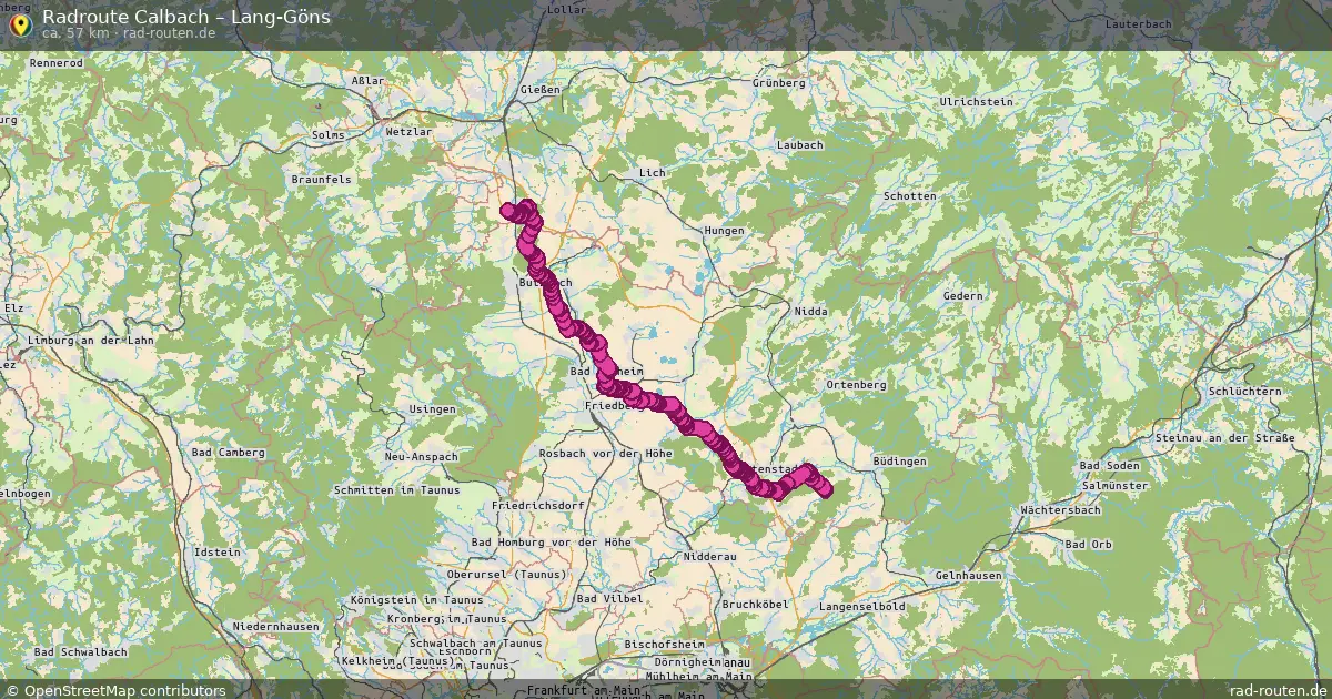 Radtour Calbach – Lang-Göns