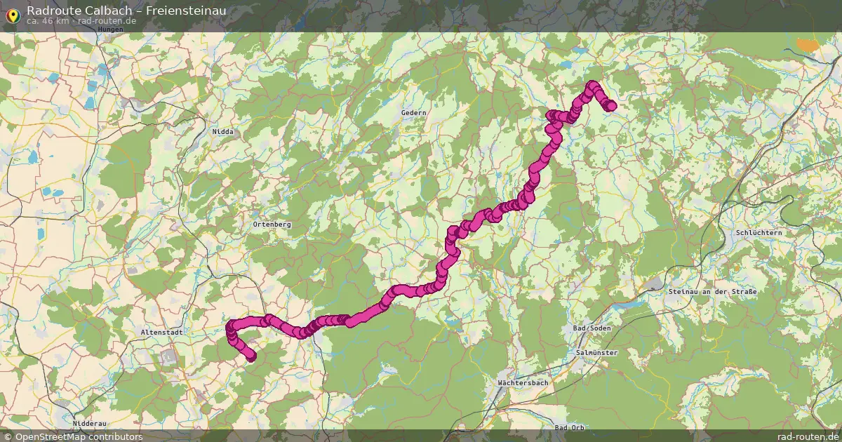 Radtour Calbach – Freiensteinau