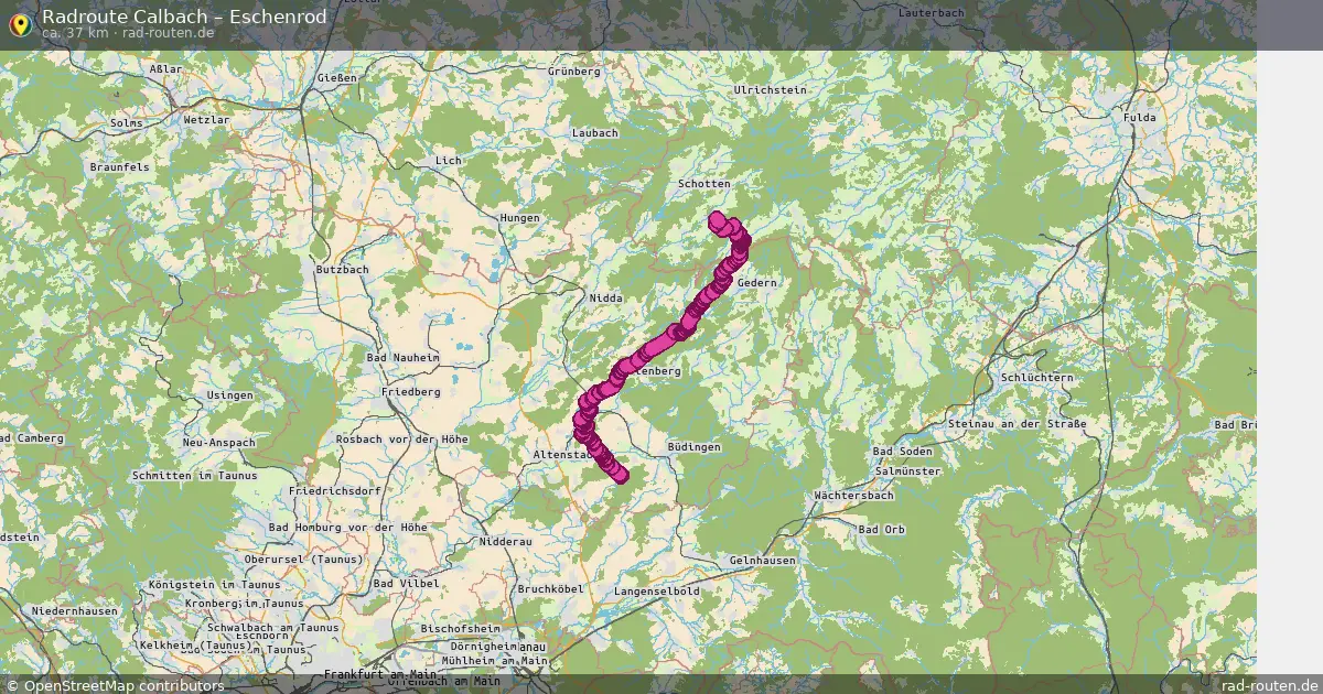 Radtour Calbach – Eschenrod