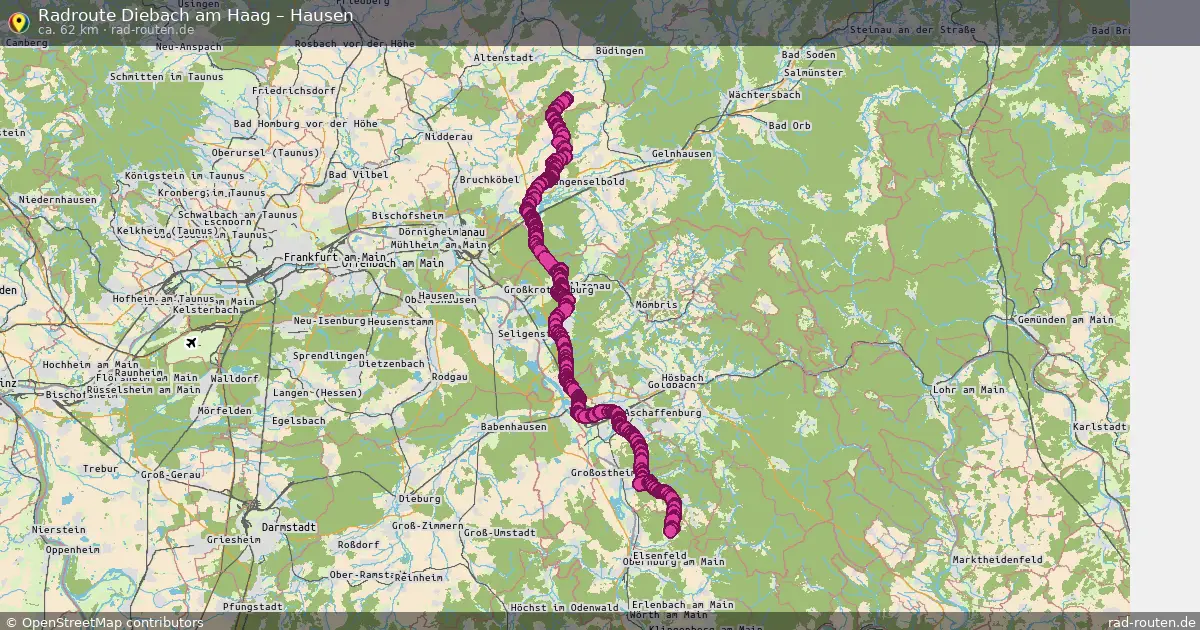 Radtour Diebach Am Haag – Hausen