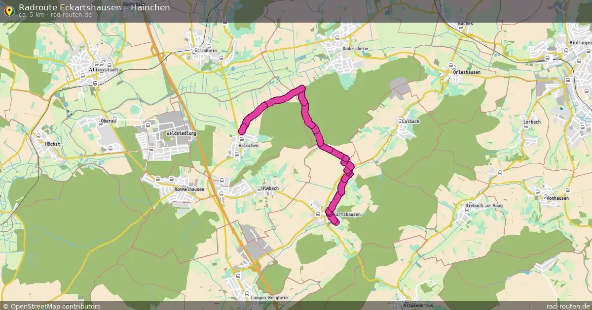 Radtour Eckartshausen – Hainchen