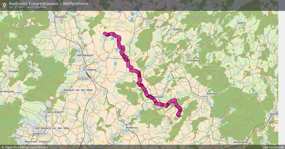 Radtour Eckartshausen – Wölfersheim