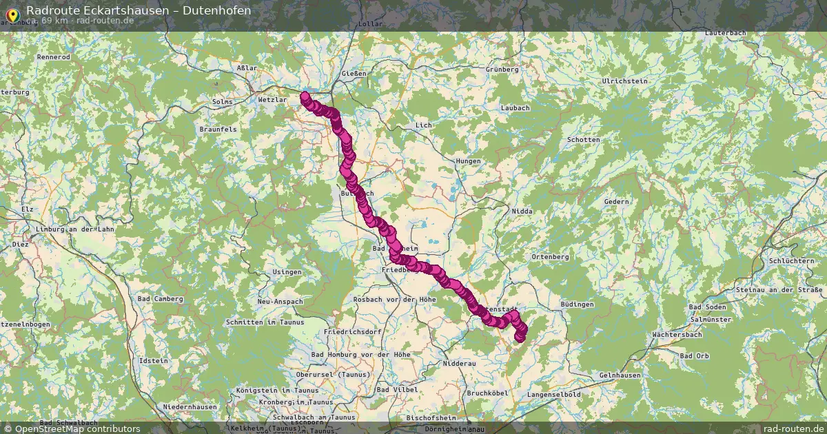 Radtour Eckartshausen – Dutenhofen