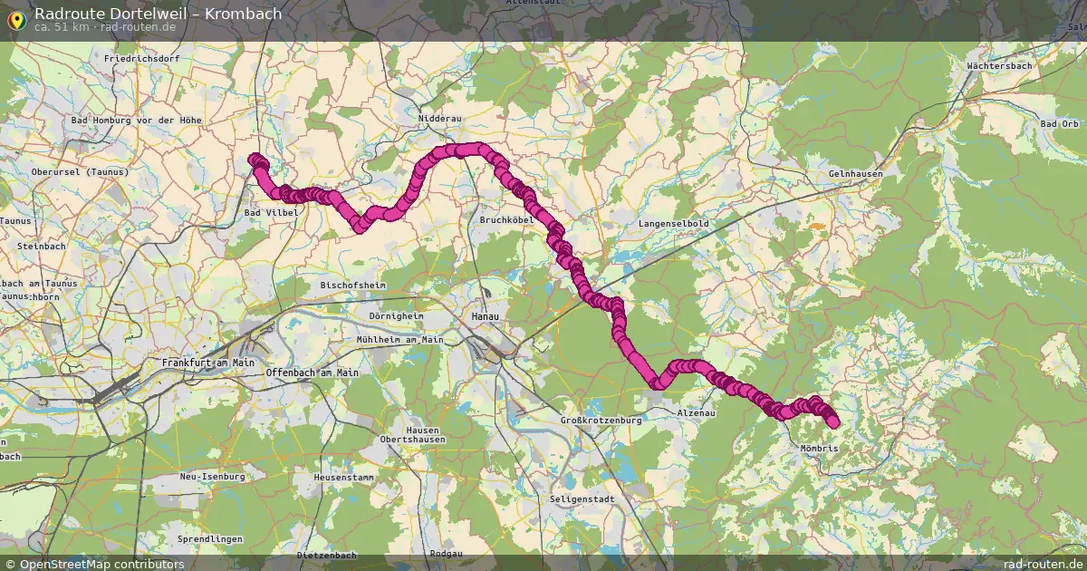 Radtour Dortelweil – Krombach