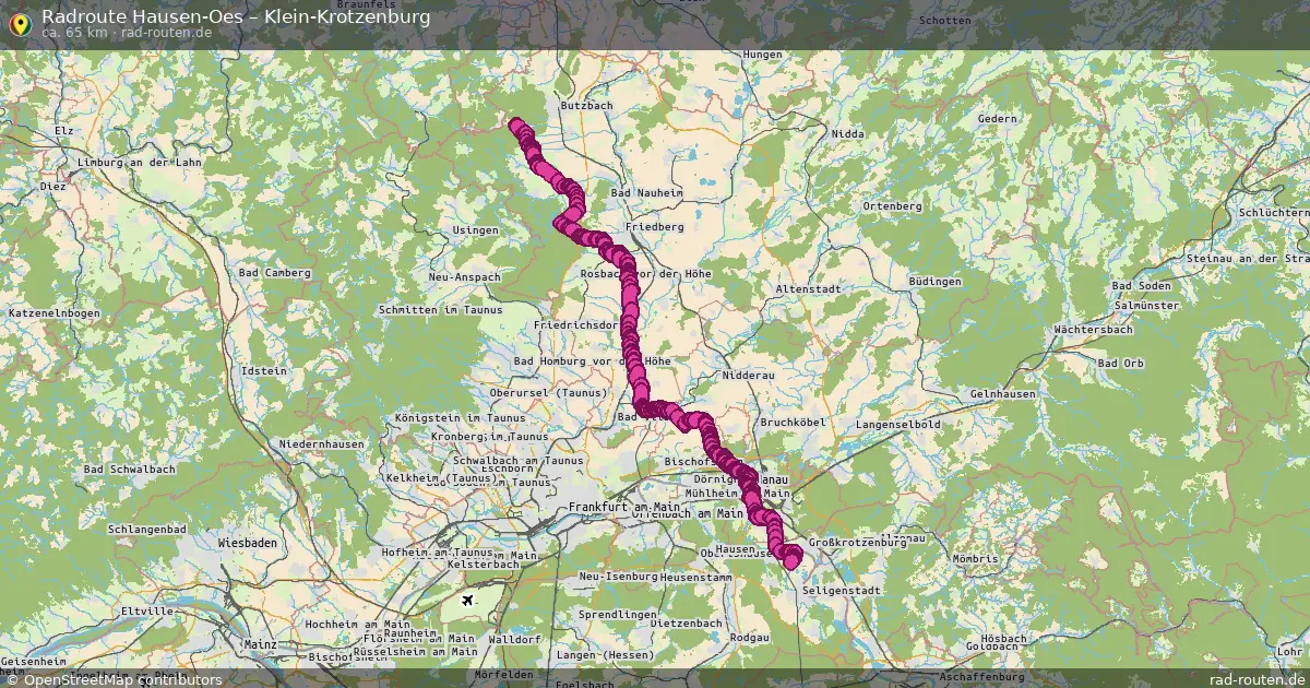 Radtour Hausen-Oes – Klein-Krotzenburg