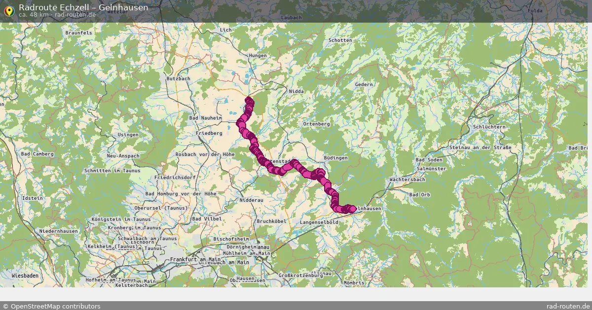 Radtour Echzell – Gelnhausen