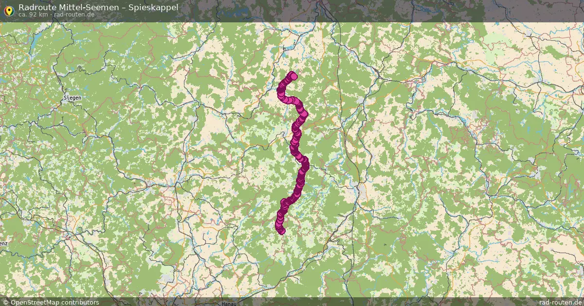 Radtour Mittel-Seemen – Spieskappel