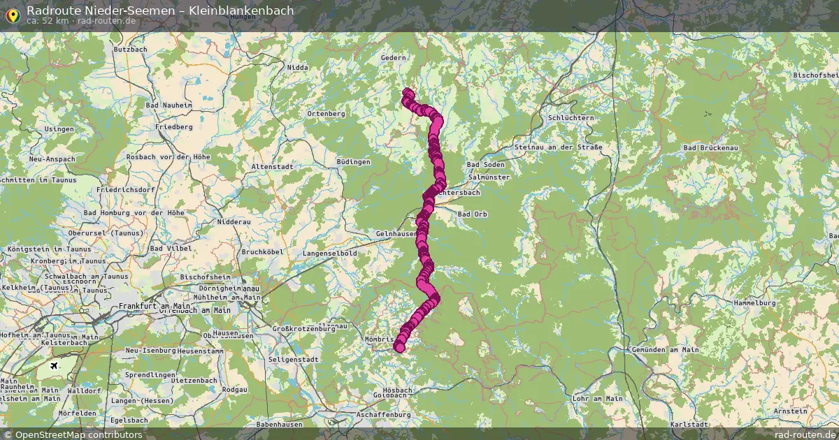 Radtour Nieder-Seemen – Kleinblankenbach