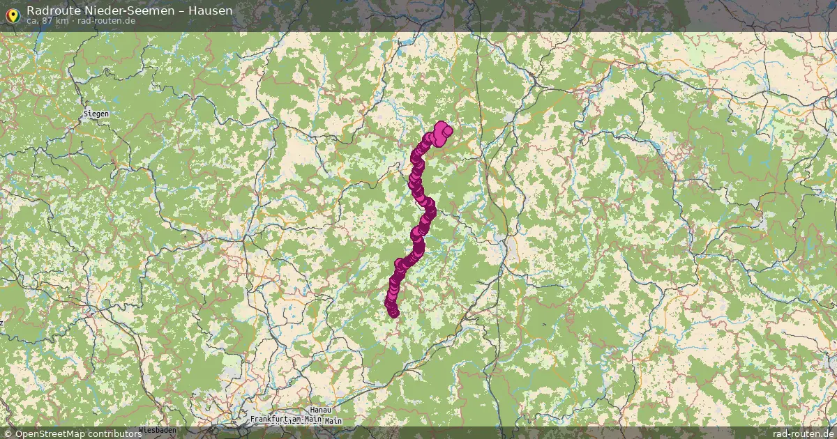 Radtour Nieder-Seemen – Hausen