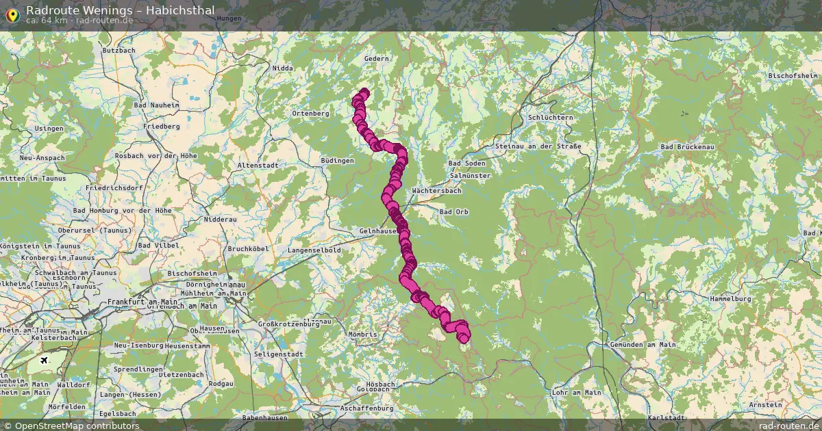 Radtour Wenings – Habichsthal