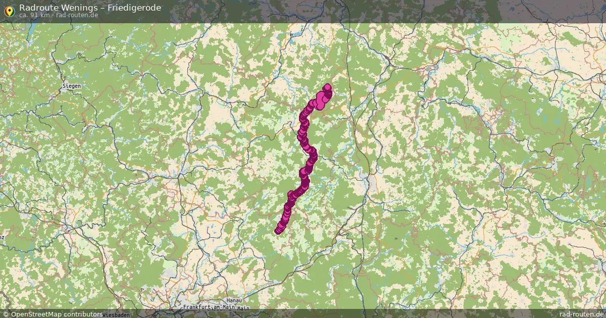 Radtour Wenings – Friedigerode