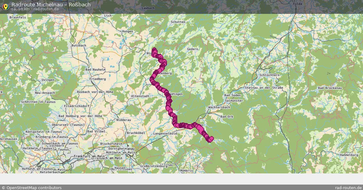 Radtour Michelnau – Roßbach