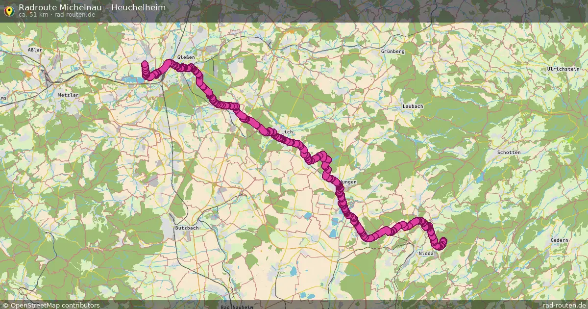 Radtour Michelnau – Heuchelheim