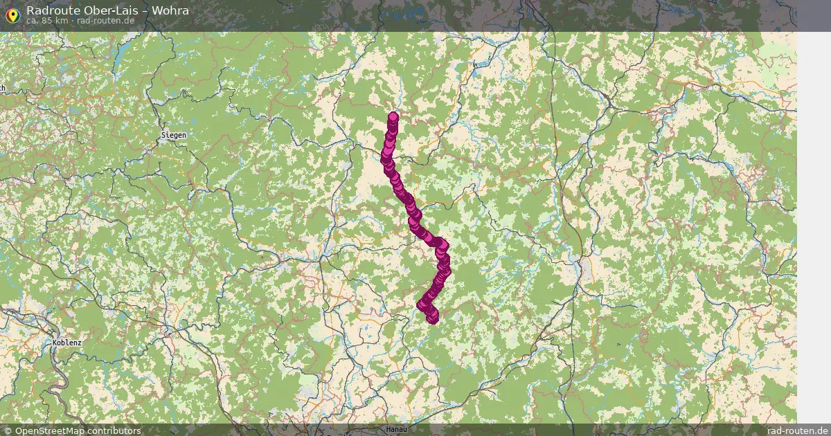 Radtour Ober-Lais – Wohra