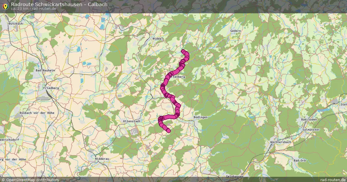 Radtour Schwickartshausen – Calbach