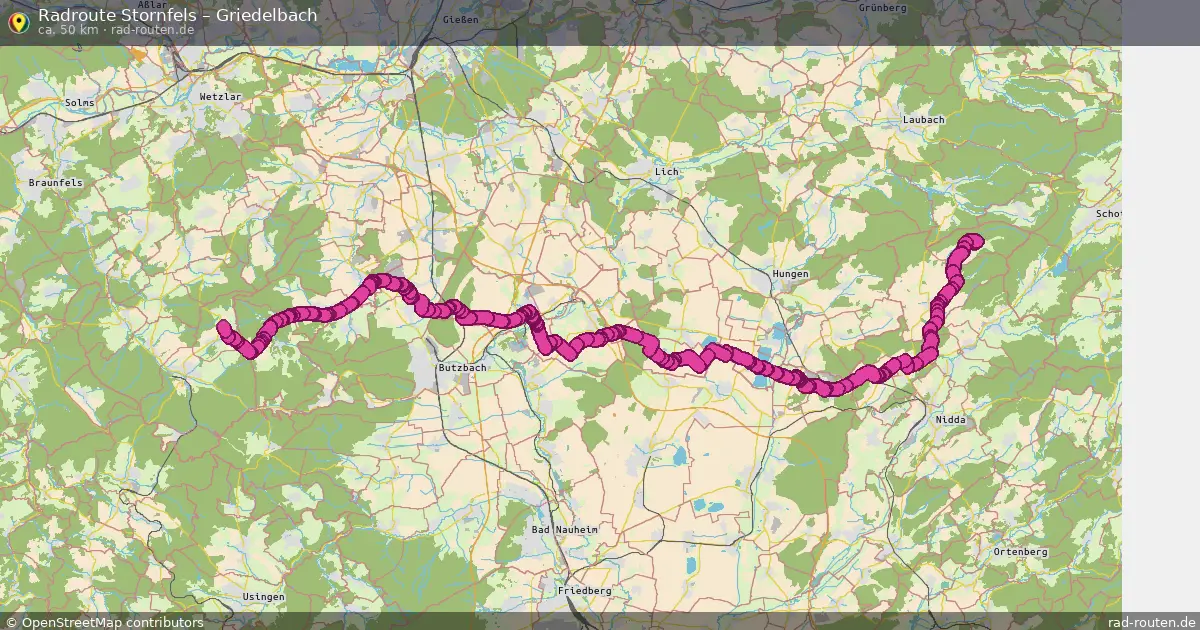 Radtour Stornfels – Griedelbach