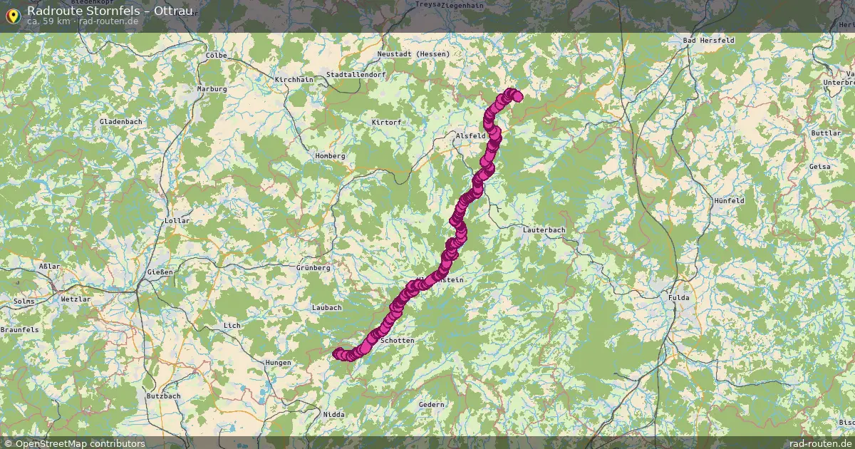 Radtour Stornfels – Ottrau