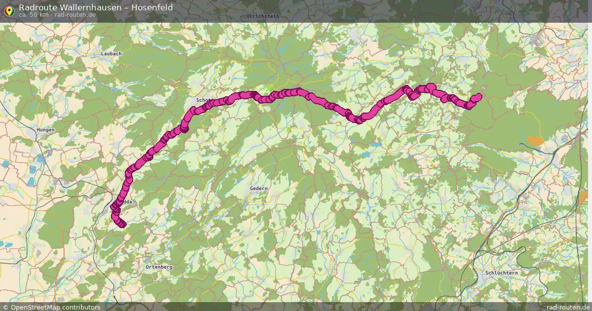 Radtour Wallernhausen – Hosenfeld