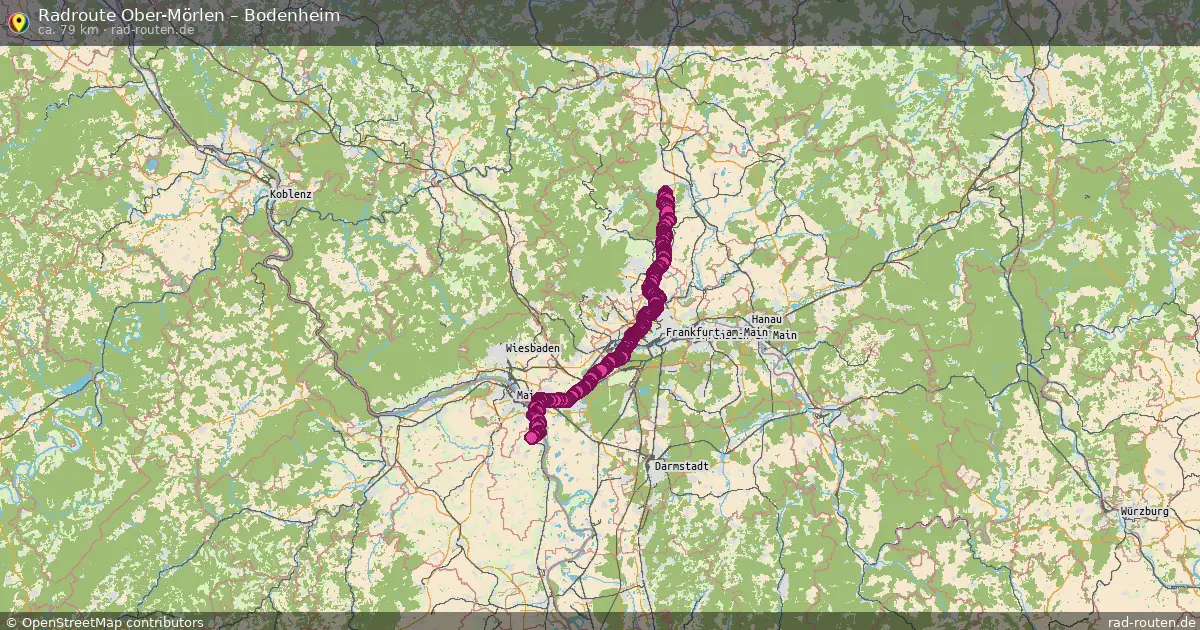 Radtour Ober-Mörlen – Bodenheim