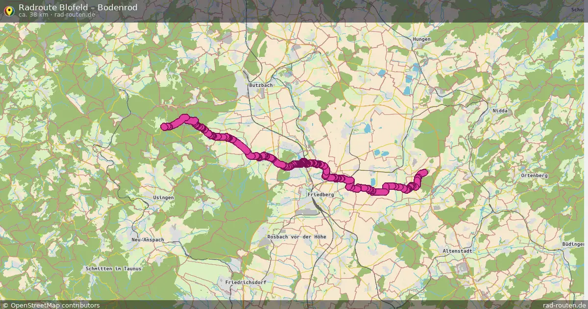 Radtour Blofeld – Bodenrod