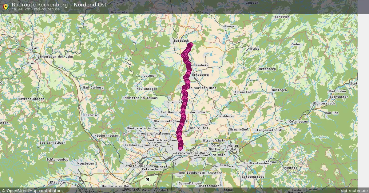 Radtour Rockenberg – Nordend Ost
