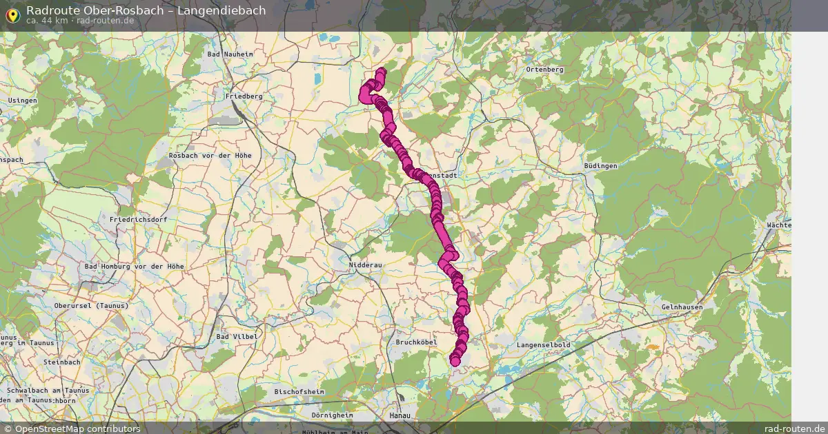 Radtour Ober-Rosbach – Langendiebach
