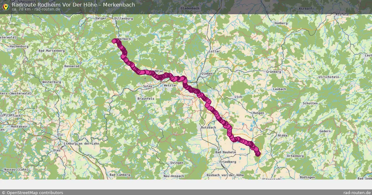 Radtour Rodheim Vor Der Höhe – Merkenbach