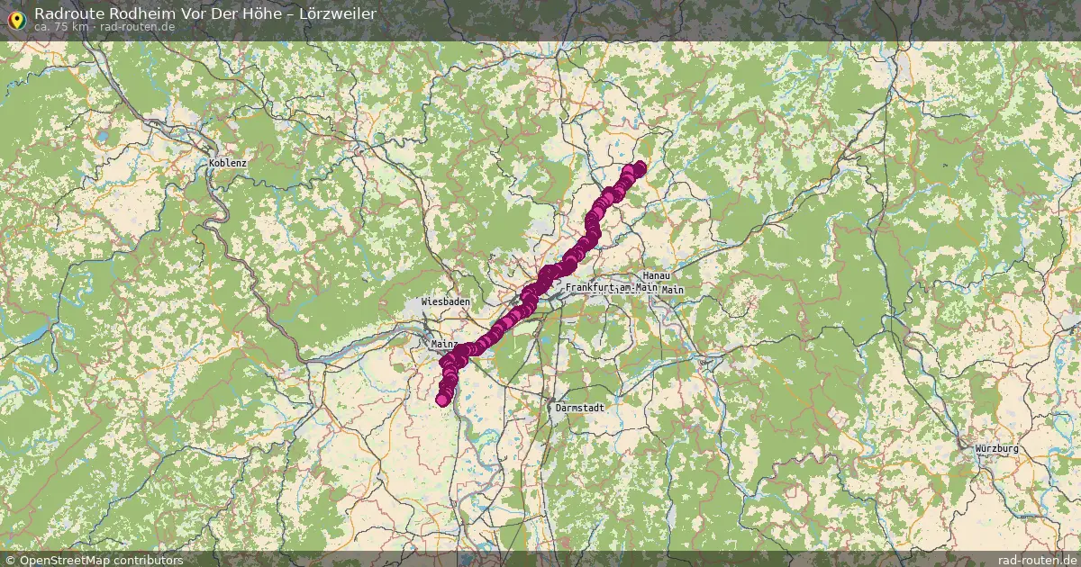 Radtour Rodheim Vor Der Höhe – Lörzweiler
