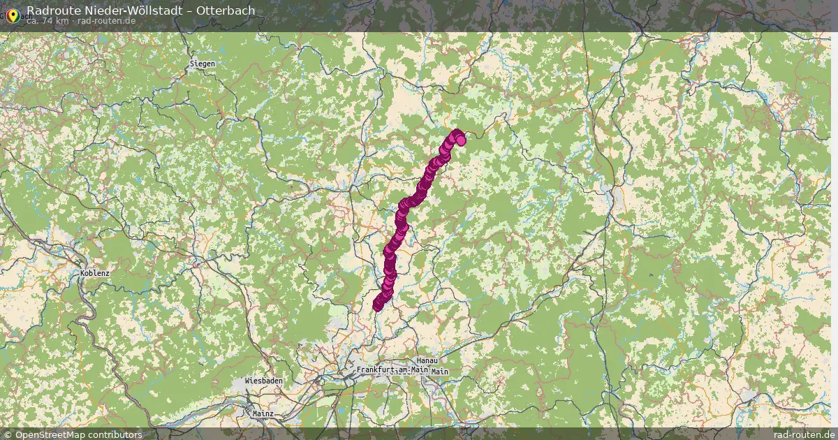 Radtour Nieder-Wöllstadt – Otterbach