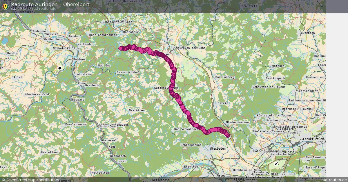 Radtour Auringen – Oberelbert