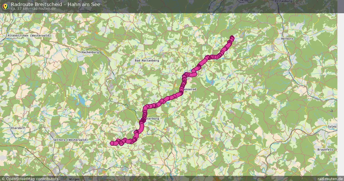 Radtour Breitscheid – Hahn Am See