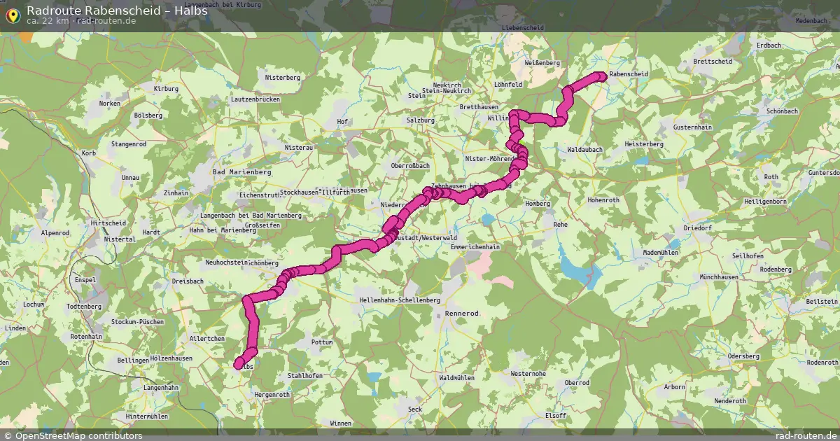 Radtour Rabenscheid – Halbs