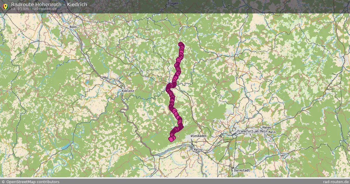 Radtour Hohenroth – Kiedrich