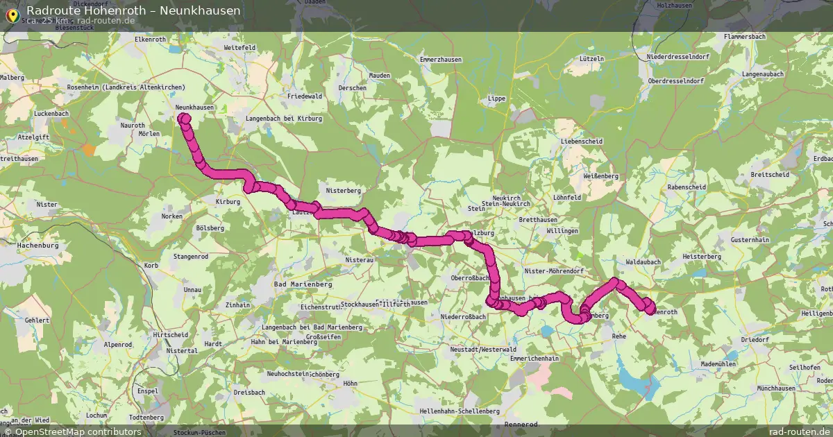 Radtour Hohenroth – Neunkhausen
