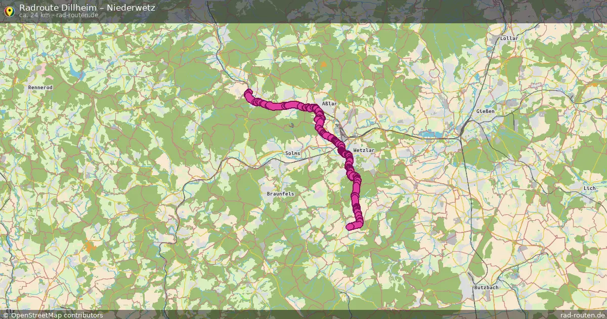 Radtour Dillheim – Niederwetz