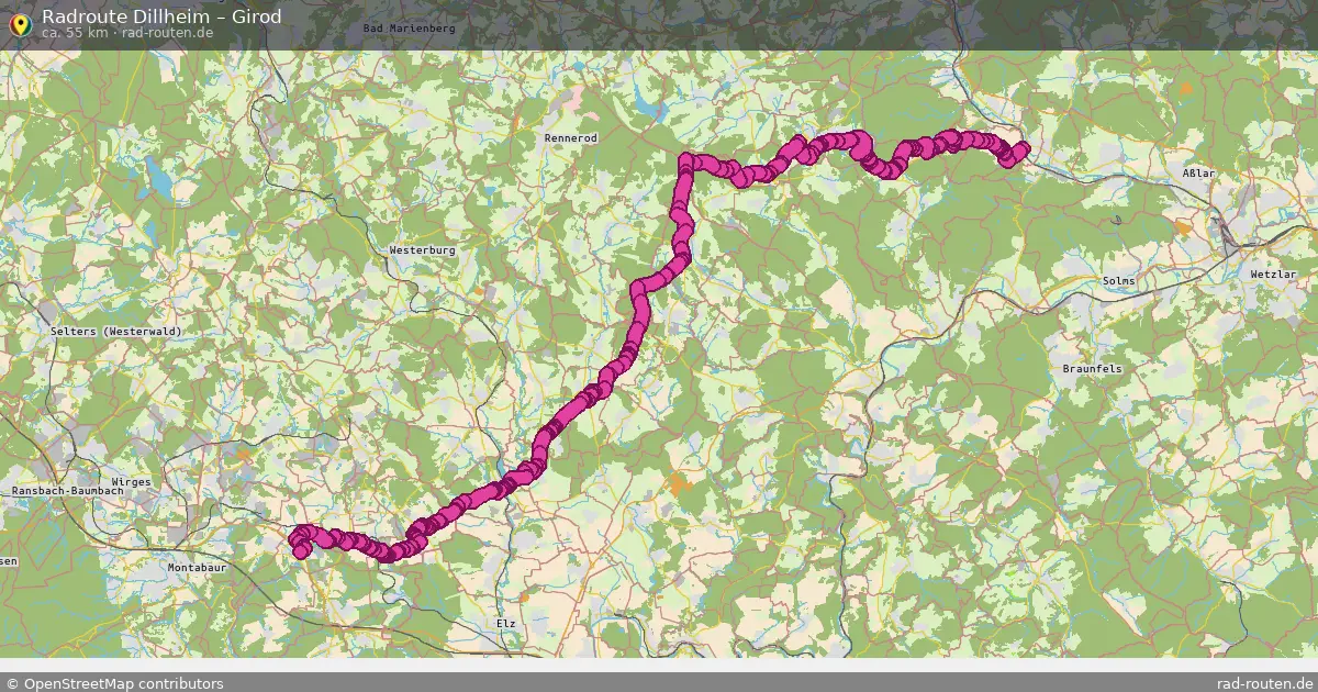 Radtour Dillheim – Girod