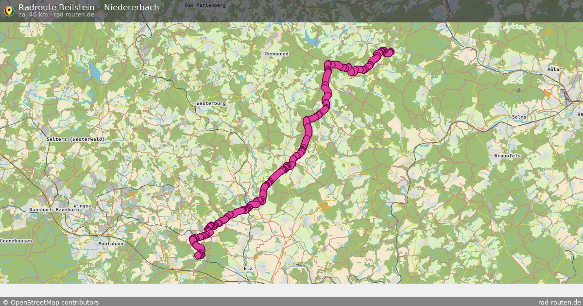 Radtour Beilstein – Niedererbach