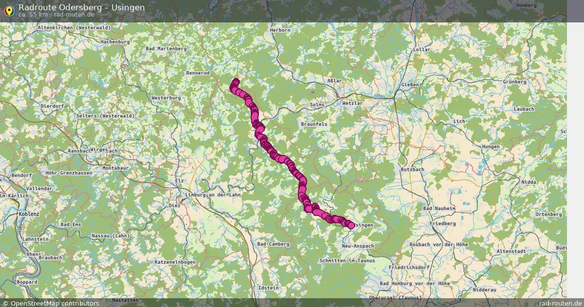 Radtour Odersberg – Usingen