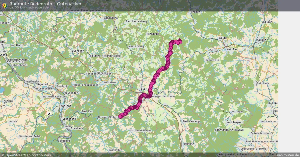 Radtour Rodenroth – Gutenacker