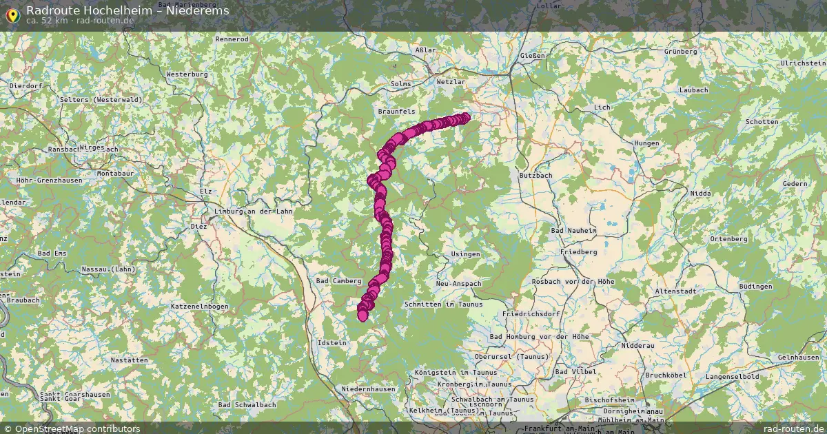 Radtour Hochelheim – Niederems